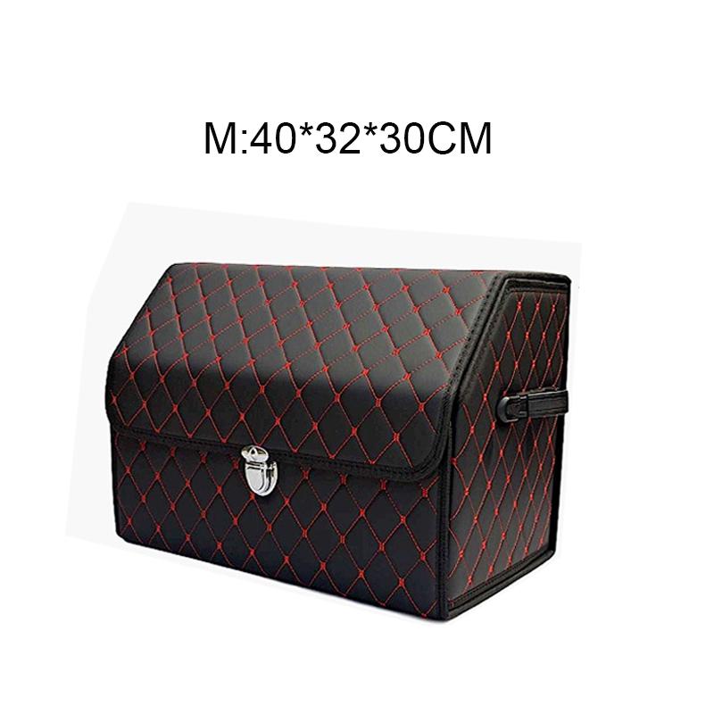 Collapsible Car Storage Organizer Box With Lid - Portable Multipurpose Car Trunk Boxs For Shopping Camping Picnic Waterproof Bag