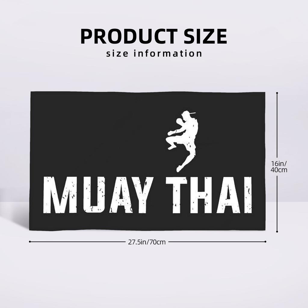 Muay Thai Gloves Thailand Boxing Fighter College Soft Face Towel Quick Dry Pool Bath Cotton Towels Absorbent