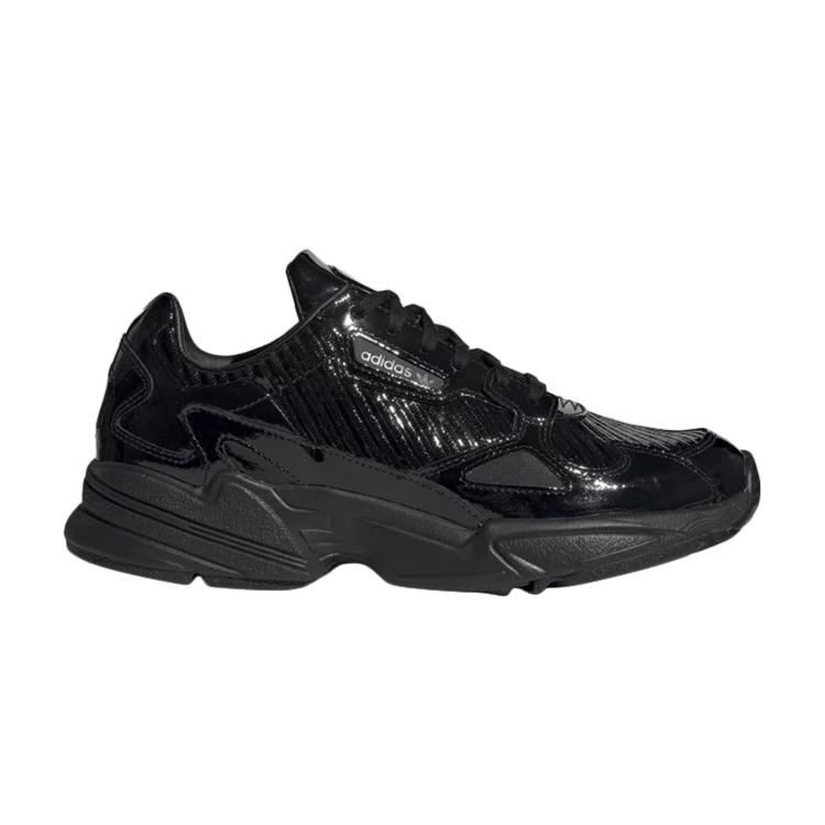 

Кроссовки унисекс adidas Falcon Glossy Black Core-Black Collegiate-Purple CG6248
