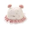 Adjustable Sun Protection Baby Girl Princess Bucket Hat - Spring/Autumn