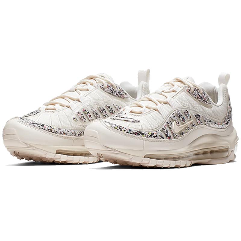 Nike Air Max 98 Lx 'Recycled Material White Beige' Women's Sneakers Casual Shoes AV4417-002