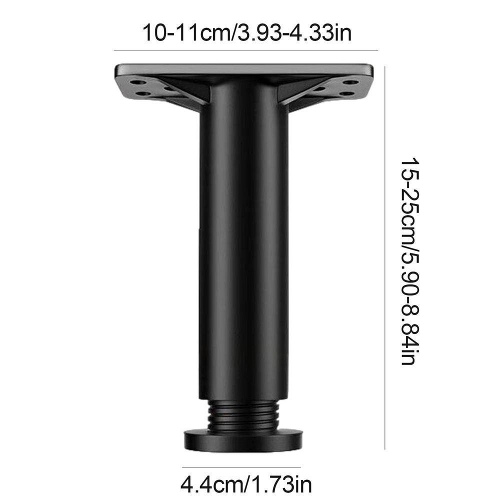 

Металеві ніжки для меблів Ніжки для дивана Ніжки для шафи Дивана Запасні ніжки для дивана Регульована висота Міцні запасні ніжки для дивана для ліжка