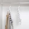 Telescopic Multifunctional Pants Rack & Clothes Dryer - Magic Space-Saving Wardrobe Hanger with Clips