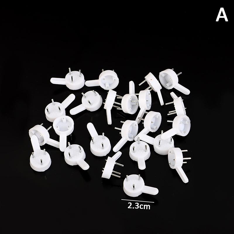 

25 шт. Белый крючок для фоторамки с рисунком Пластиковый невидимый настенный декор Установка бесшовных крючков Крепление для гвоздей Гвоздь для картин