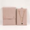 Portable Soft Velvet Jewelry Organizer Pouch Lightweight Button Closure Storage Bag Wedding Gifts Bag For Jewelry Earring Holder