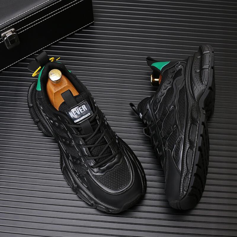 Fashion new Summer new mesh breathable small white shoes Korean version thick sole fashion casual sports shoes men Zapatillas Hombre a14