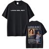 Singer Lana Del Rey Printed T Shirt Men Women Fashion Hip Hop T-shirt Streetwear Harajuku Casual Short Sleeve Oversized T Shirts
