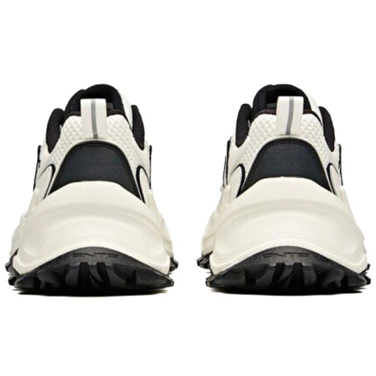 Anta Hot Slip Resistant Durable Low Top Sports Casual Shoes Women sneakers White Black 922048880-3