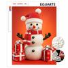 Christmas Snowman Pearl Painting Kit Handmade DIY Home Decoration Painting