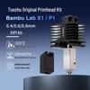 Bamboo X1/P1 Series 3D Printer Upgrade: All-Metal Hotend with Hardened Steel Nozzle