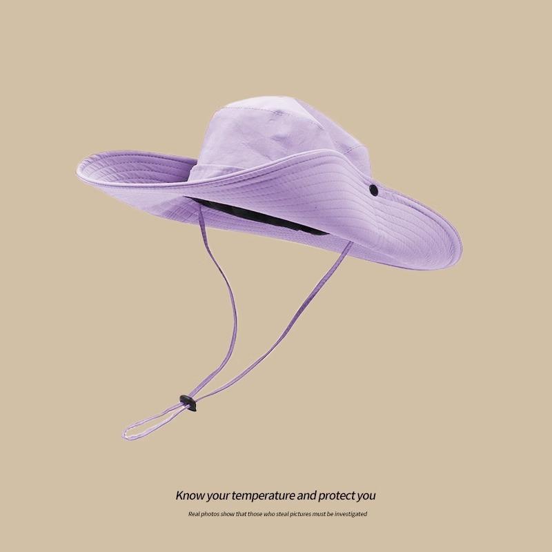 Western Cowboy Hat Bucket Hat Climbing Desert Sun Hat Female Outdoor Sun Male Visor Hat Hiking Hat