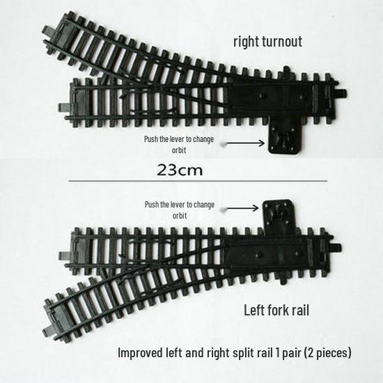 Electric Train Model Toy Track Set: Railway Crossing, Tunnel, and Bridge Accessories for Simulation and Sand Table Scenes
