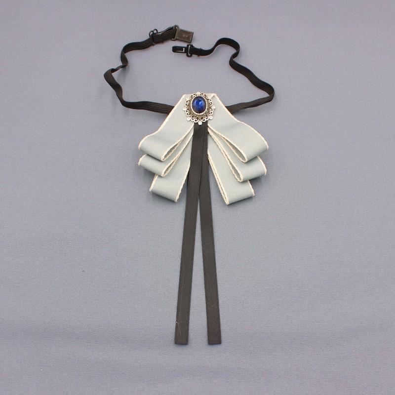Starry Cat Bow Tassel Ribbon Collar Accessory: Korean Style Women s Flower Bow Tie (TS249TS250)