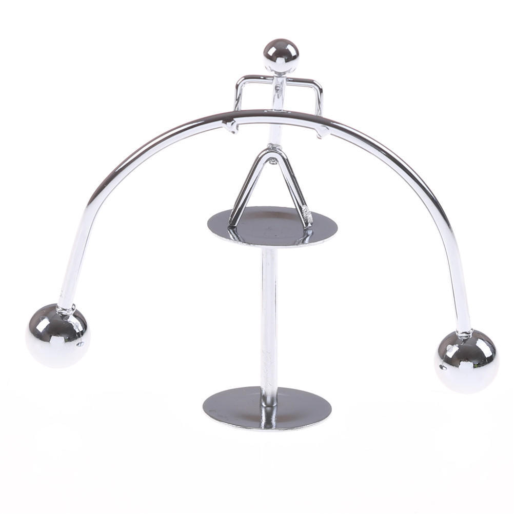 Office Decoration Kinetic Weightlifter Perpetual Motion Desk Art Toy Gift