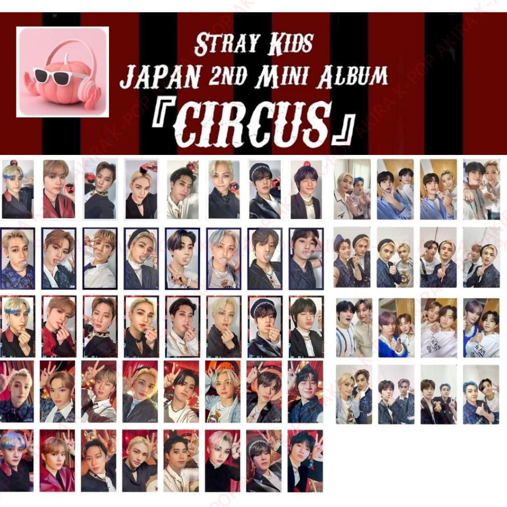 STRAY KIDS JAPAN CIRCUS OFFICIAL PHOTO CARD A B STANDARD FC ver. TOWER RECORDS HMV FC UNIT STAY