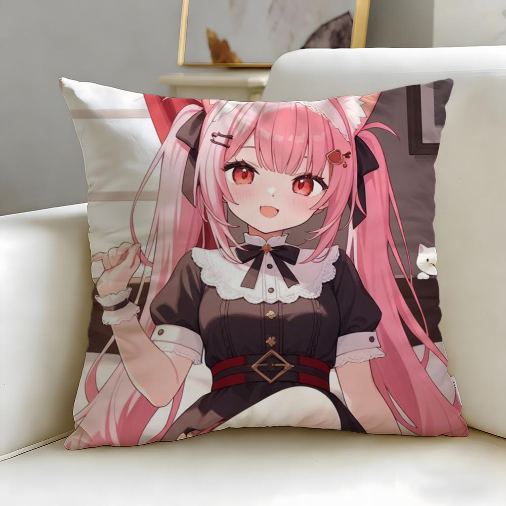 Beliebtes Spiel Nekopara Kissenbezug Weich Leicht zu waschen Kissenhülle Vielseitig für Sofa Bett Reisen und Büro