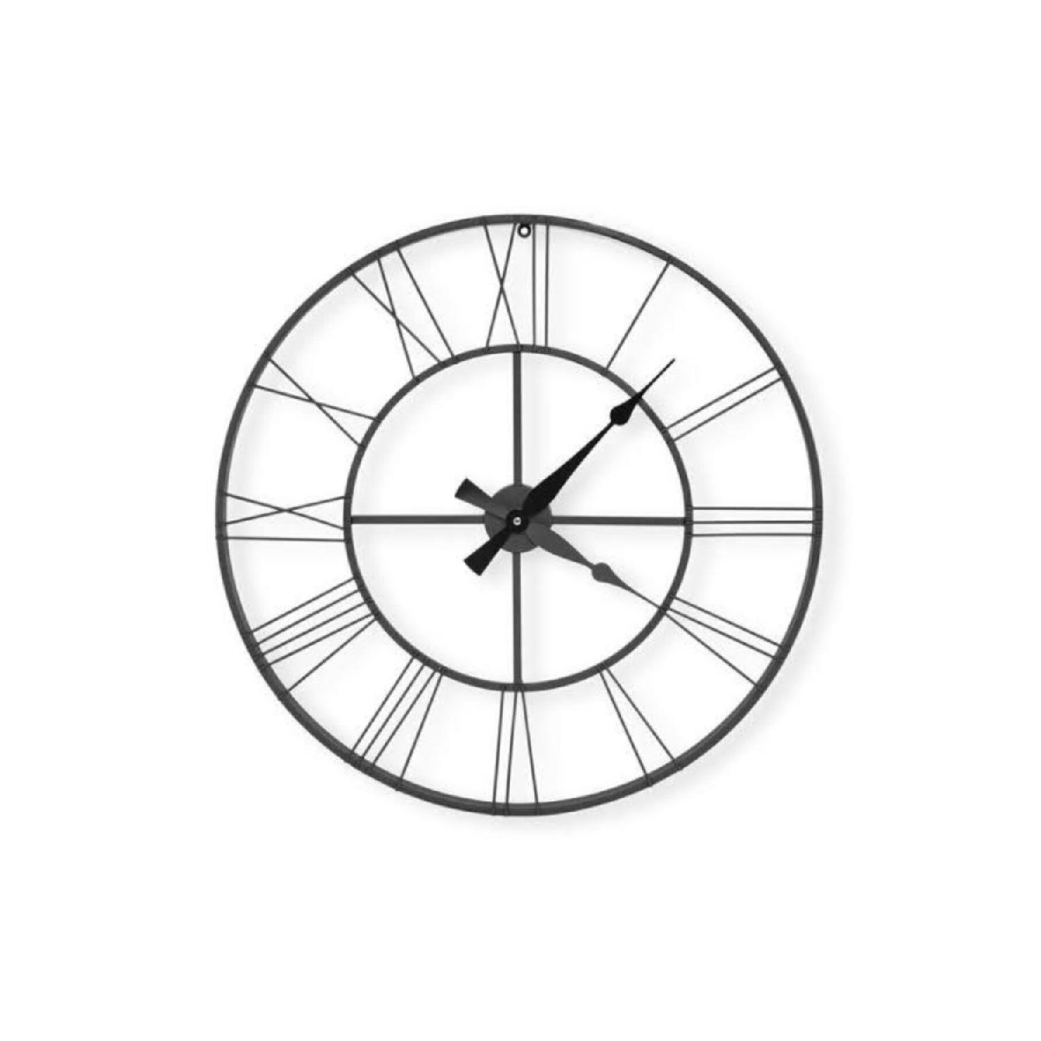 

Decorative Premium Wall Clock 70cm чёрный