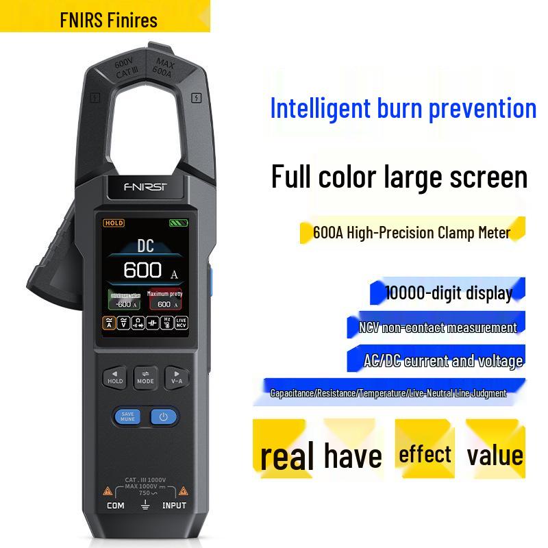 FNIRSI DMC-100 Intelligentes Präzisions-Zangenmultimeter
