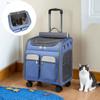 Large Capacity Pet Trolley Case Cat Backpacks Pet Carrier for Cats Handbag Foldable Pet Bag Bags Breathable Cat Carriers Bags