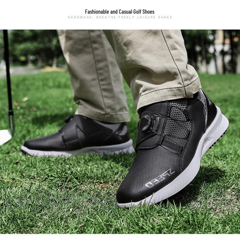 Men's Casual Golf Shoes - New Style Sliding Sports Footwear