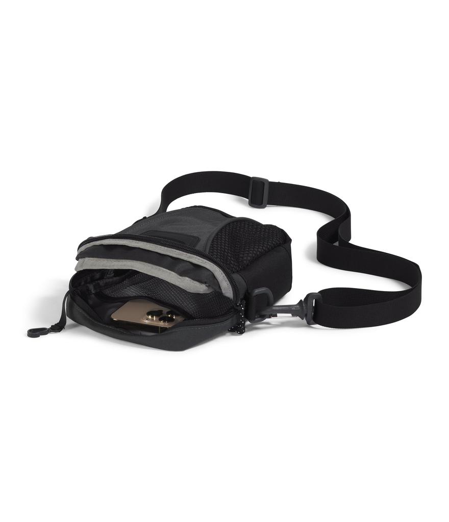 North Shoulder Bag Y2K OS TNF Gray [The Face] Black/Asphalt