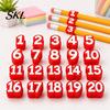 Numbered Pencil Caps for Students 20 Pcs 1-20 Toppers, Reusable Classroom Organization Labels Teacher Supplies Teachers, Tracking Markers Clip