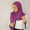 Newest Soft Cotton Jersey Hijab Double Loop Instant Hijab Muslim Headwrap Islamic Headscarf Headwrap Turban Tube