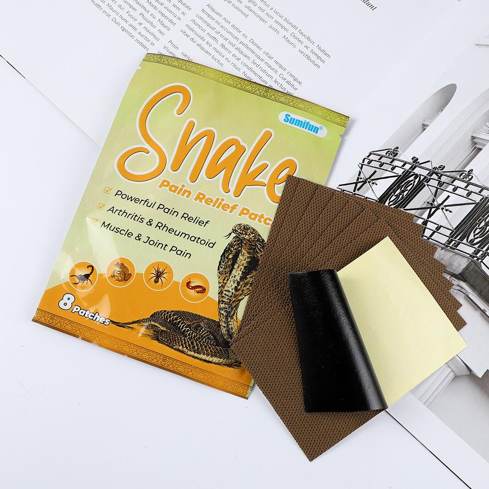 8pcs/bag Scorpion Venom Plaster Back Joints Patches Knee Relief Balm Sticker Pain Relief