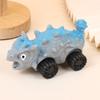 Stretchable Car Cartoon Fidget Toy with Wheel Cute Pinch Toy Dinosaur Squeeze Toy  Kids Tricky Doll