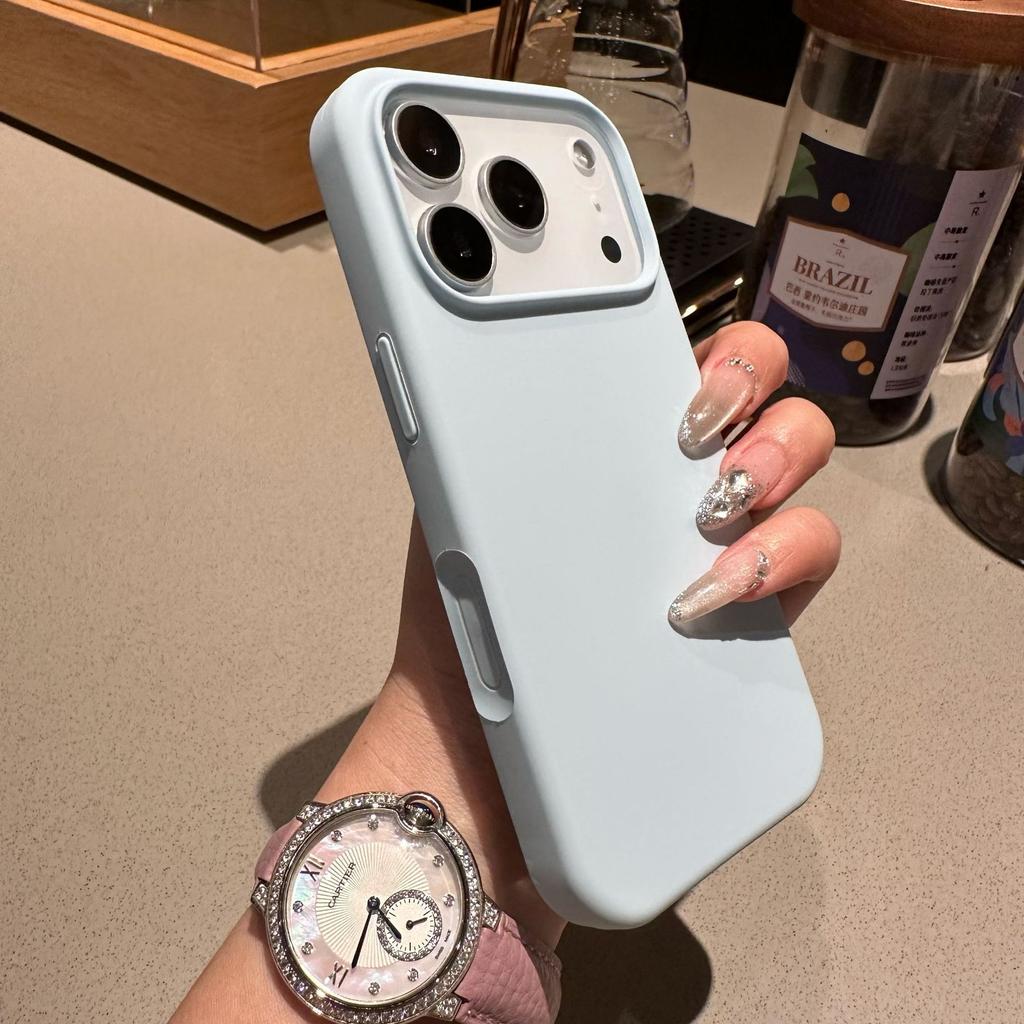 Liquid Silicone Invisible Magnetic Attraction, Suitable for iPhone17PROMAX Mobile Phone Case Ai Integrated Button Apple 16 Anti-drop