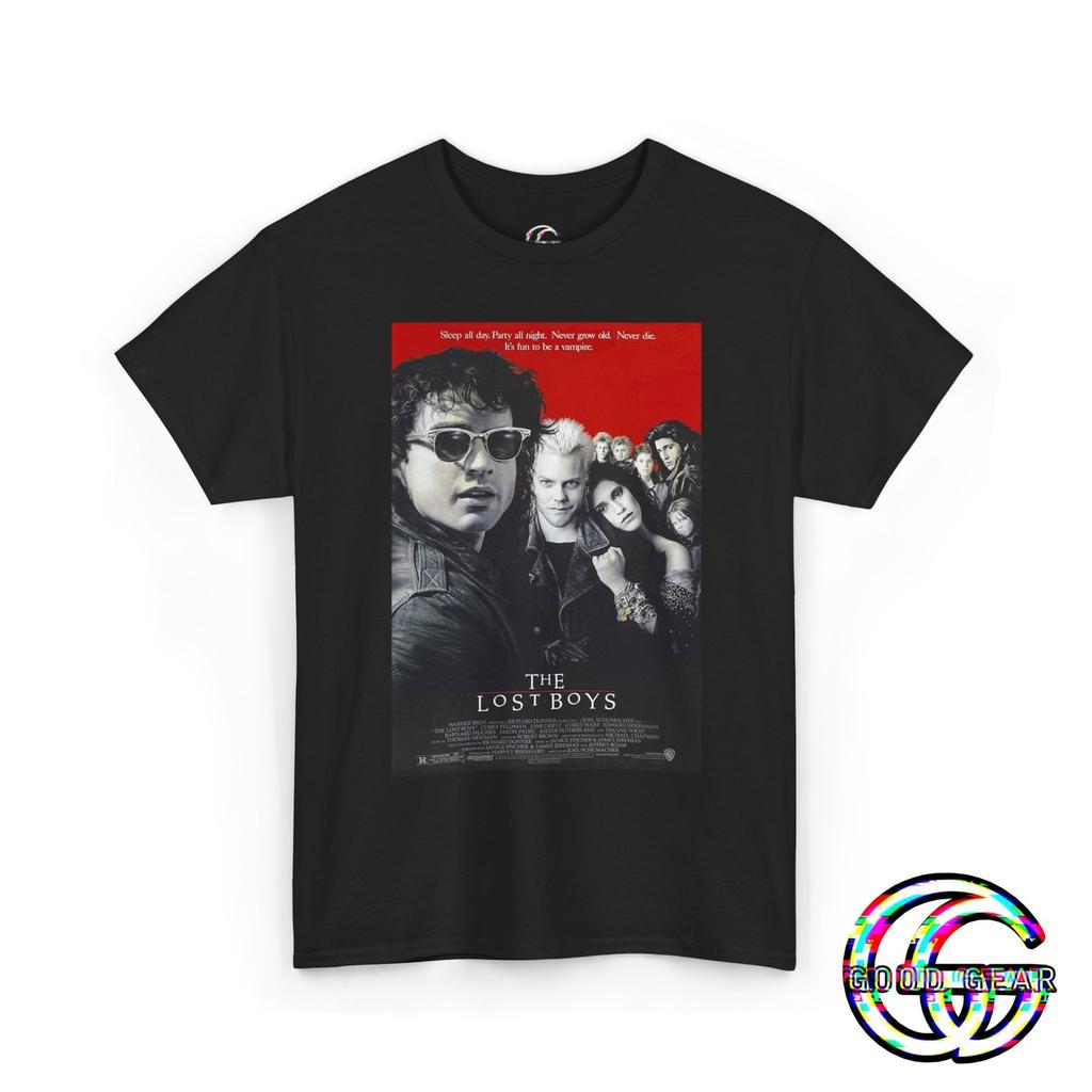 The Lost Boys Movie Poster T-Shirt, Retro Vampire Horror Movie Tee