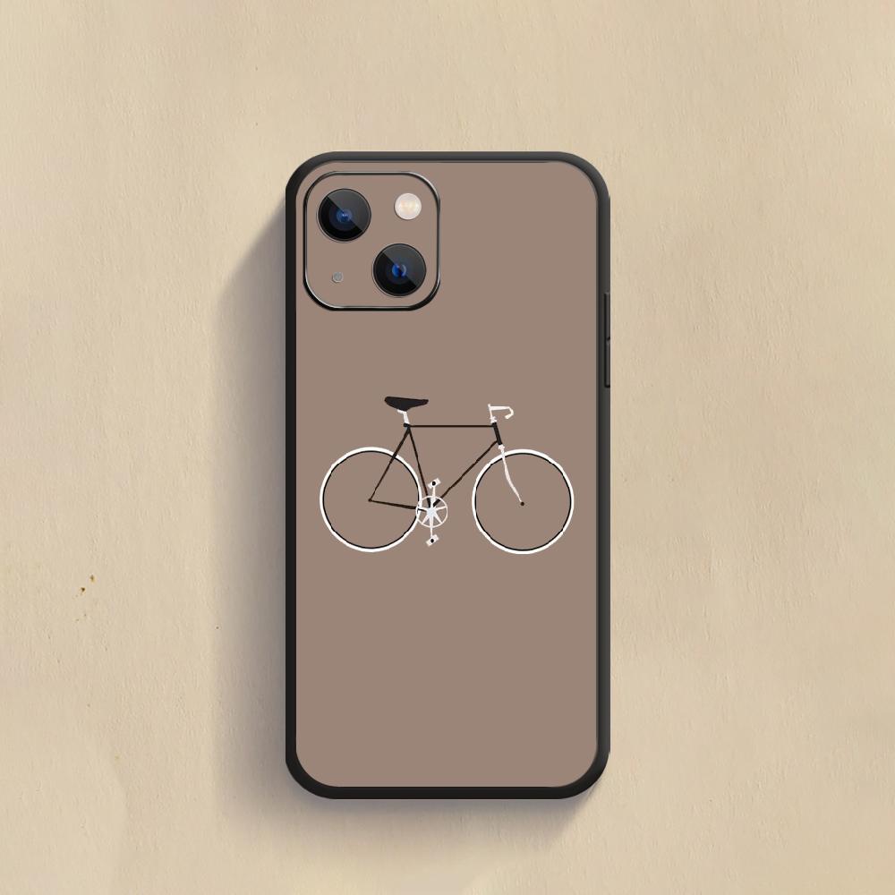 Bicycle Pattern Phone Case For iPhone Samsung Galaxy Redmi Xiaomi Oppo OnePlus Note S A 7 8 9 10 11 12 13 14 20 21 22 23 53 54 Pro Max Plus Ultra