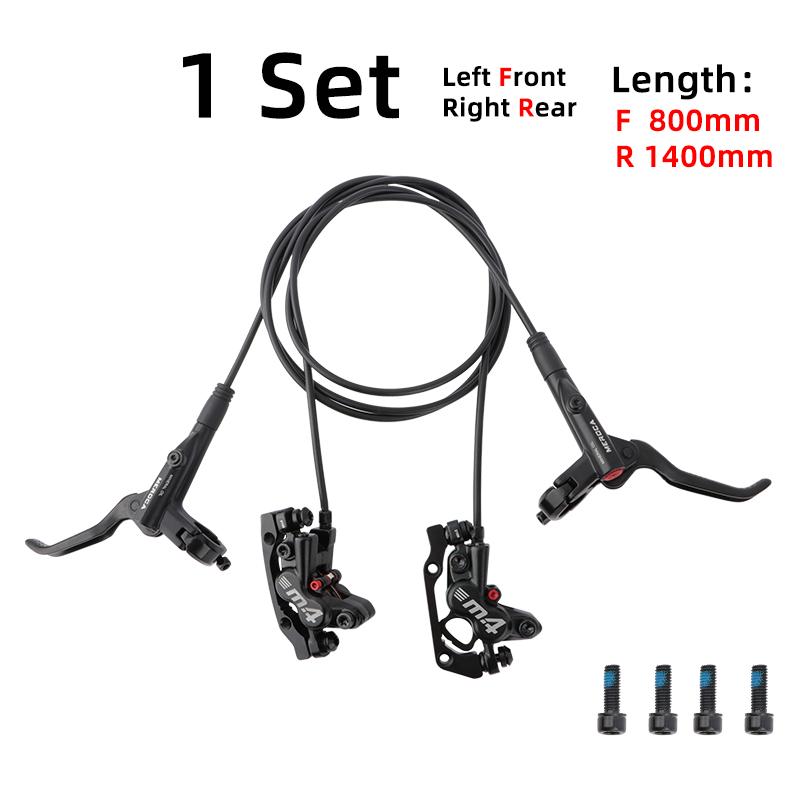 MEROCA M4 4-Pistons MTB Hydraulic Disc