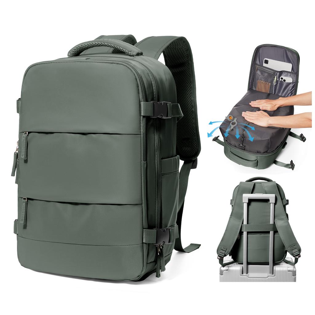 Cabin Airplane Business Laptop Bag Handbag Bag ,Vacuum Compression Travel Backpack for Women Men, Backpack, Storage Backpack