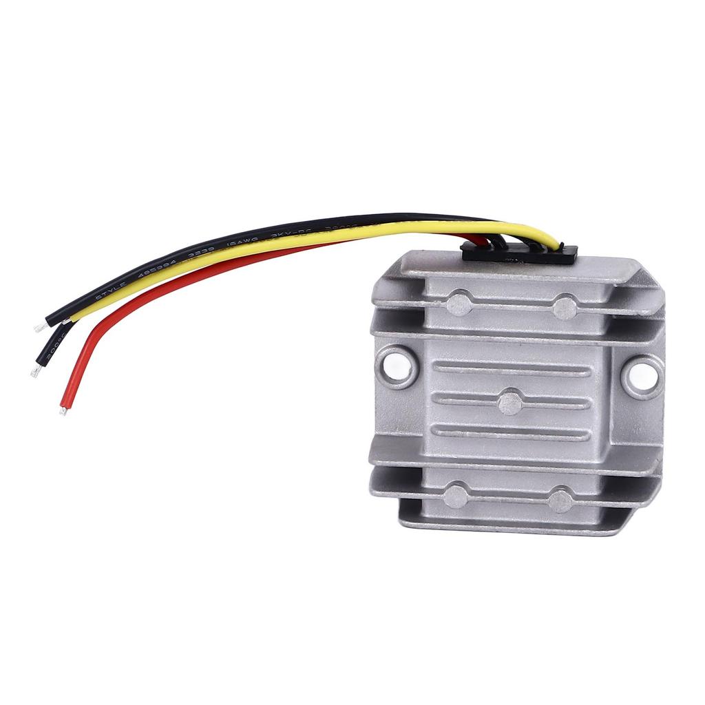 DC Buck Voltage Converter 24V to 12V 10A Aluminum Shell Stable Output Car Buck Transformer