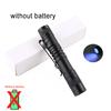 Mini LED Flashlight XPE Portable Zoom Pen Light Waterproof Torch Camping Emergency Outdoor Walking Lantern Keychain Flashlight