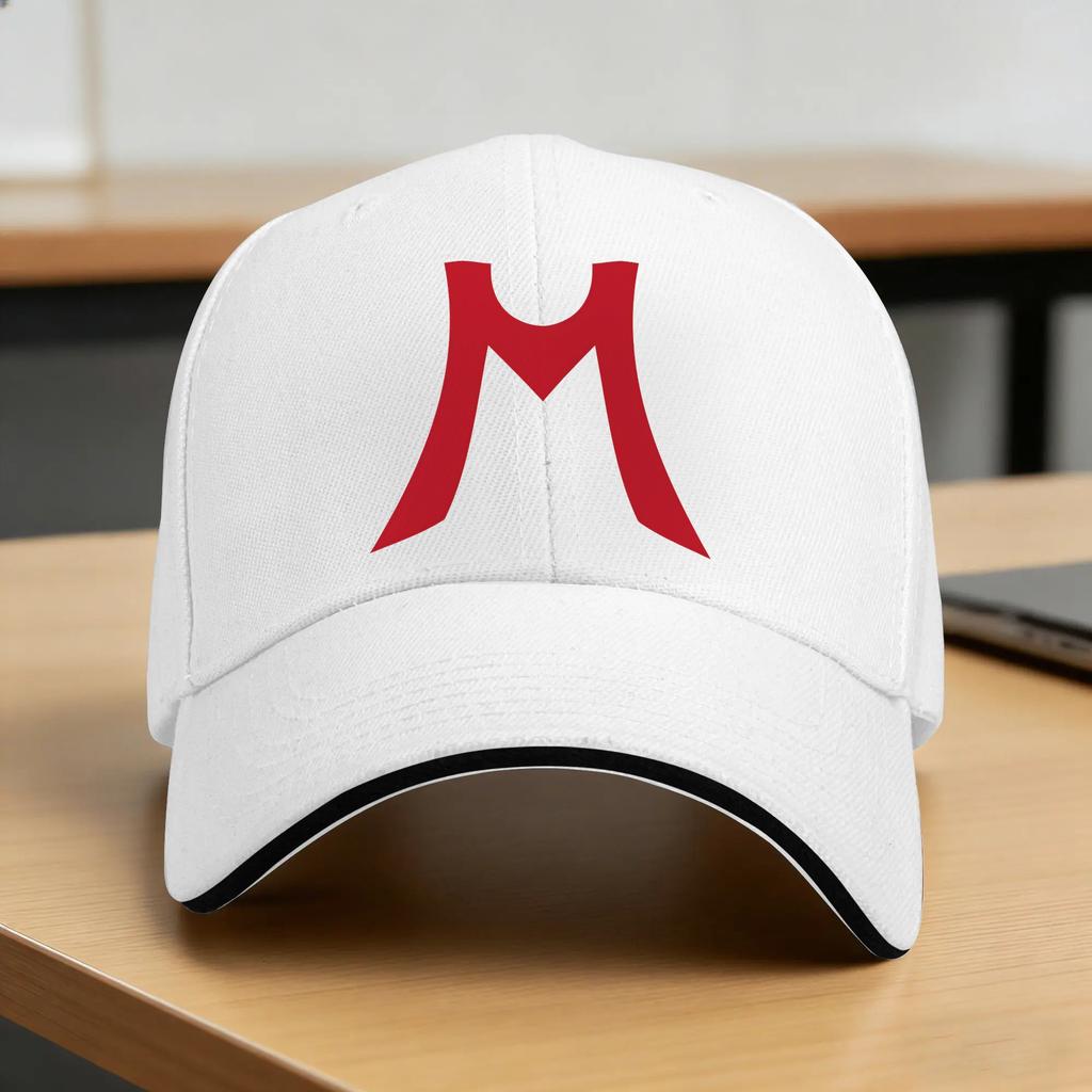 M MIL MASCARAS MASK LOGO Baseball Cap Outdoor Sport Dropshipping Hip Hop Hats Fitted Retro Baseball Caps