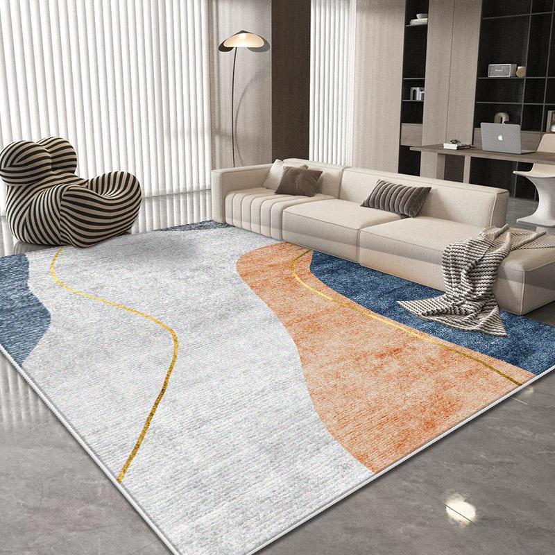 Large Area Living Room Carpets Modern Home Sofa Side Coffee Tables Non-slip Rug Easy Cleaning Cute Room Décor Bedside Soft Mat