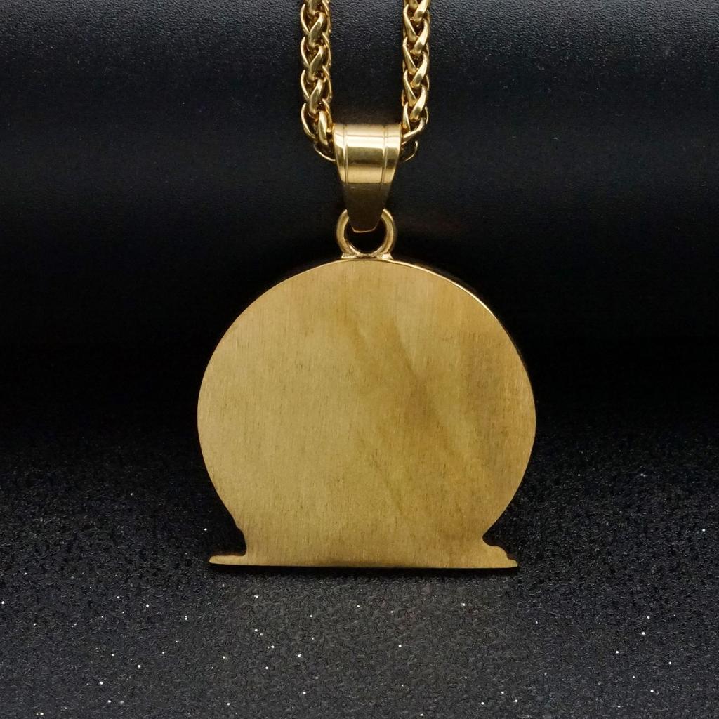 Pendant New Hip Hop Fashion Necklace Domineering Lion Knight Necklace
