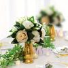 2Pcs Artificial Flower Wreath, New Year Decoration, Wedding Scene Props, Floral Arrangement Ornament, Table Party Home Decor, Fake Flowers, Hotel