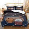 Cute Bubu Dudu Cartoon Bear Panda Bedding Set Duvet Cover Full Queen King Size Pillowcase Bed Printed Bed Set Aldult Kid Bedroom