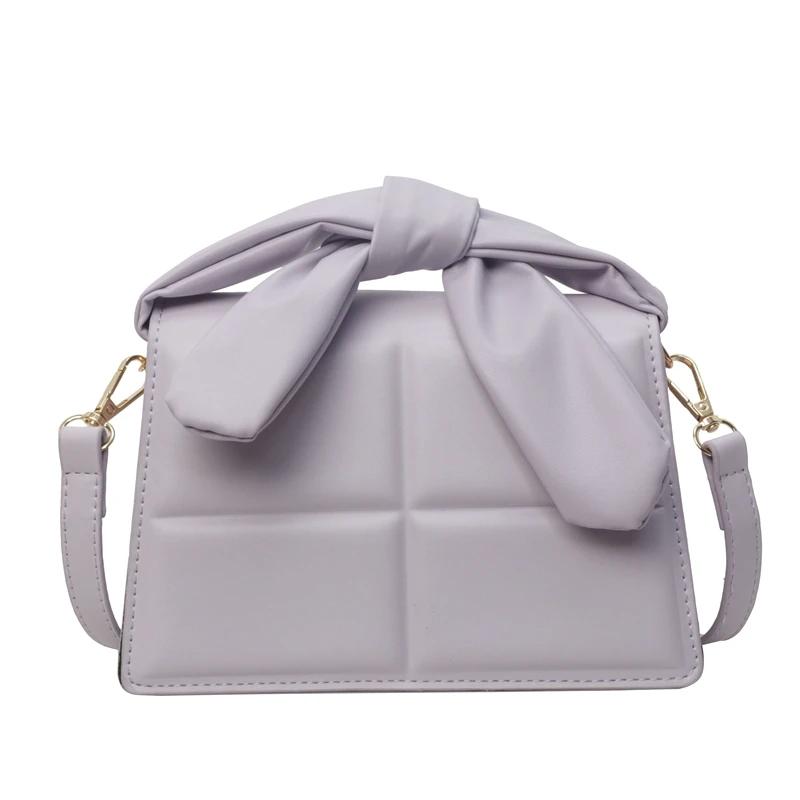 

Trend Bow PU женские сумки через плечо Hasp Basic Style Crossbody сумки для женщин Simplicity Commuting