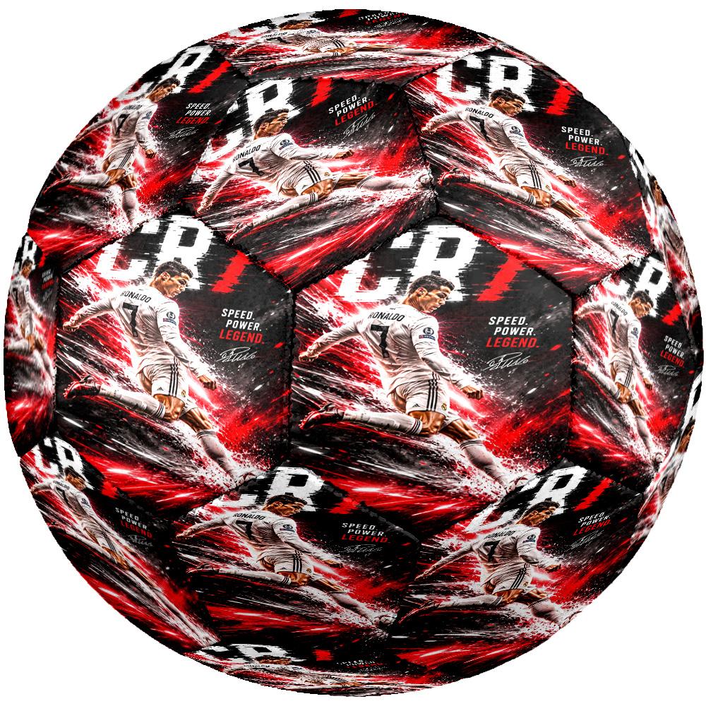 Ronaldo's Portugal Celebration Size 5 Football Machine Sewn Indoor/Outdoor Training and Matches Soccer Accessory