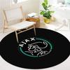 AFC Ajax Round Area Rug,Carpet Rug for Living Room Bedroom Sofa Playroom Decor,Non-slip Floor Mat
