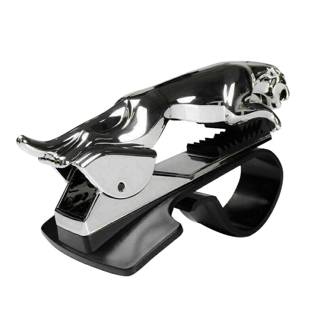 

Car Phone Holder Cradle Vehicle Dashboard 360 Degrees Rotating Mobile Phone Clamp Plastic Bracket Gold
