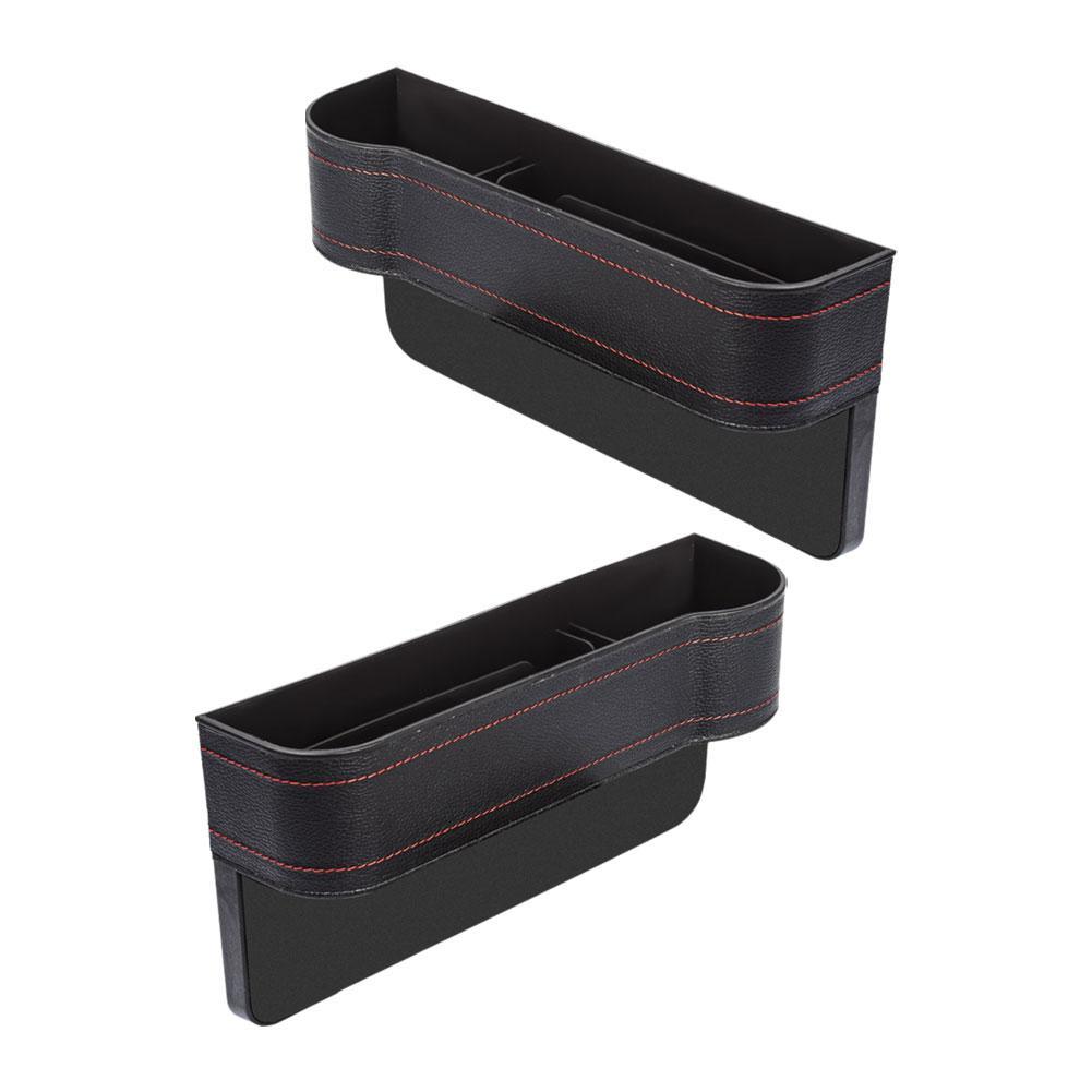 Car Seat Gap Storage Box Multi-functional Center Console Phone Sundry Pocket Wallet Storage Holder Storage Card Mobile Bag T2R5
