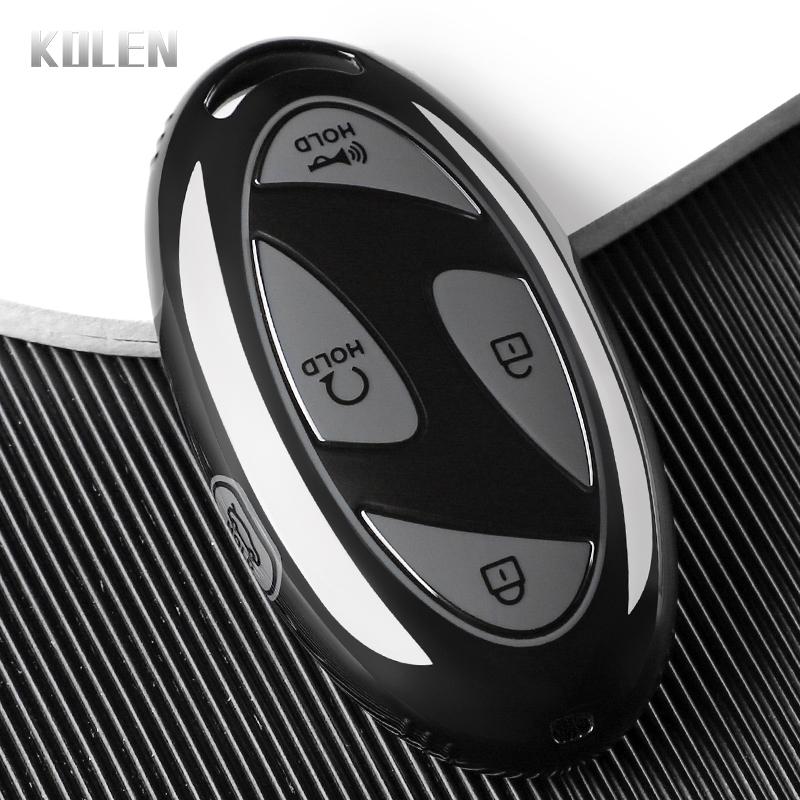 New TPU Car Key Case Cover For Hyundai Tucson 2025 Kona Ioniq Santa Fe MX5 StubHub 2024 IONIQ 6 Key Protection Accessories Shell