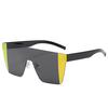 JYL Sunglasses One Piece Cross Border Uv Protection Color Block Rivet 8080