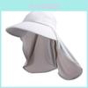 Summer Sun Protection Hat With Wide Brim And Neck Guard For Women Outdoor Sun Shield