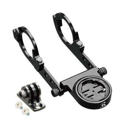 Bike Mount Type 19 Compatible with Garmin and Shimano Sports Cameras For Handlebar Diameter [REC-MOUNDS] Out-Front - Edge, GoPro, 19-GM+GP 31.8mm
